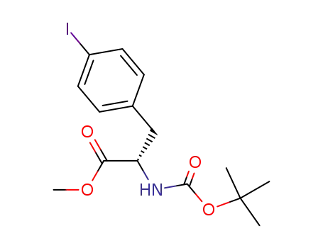 (R)-Methyl 2-Boc-amino-3-(4-iodophenyl)propionate