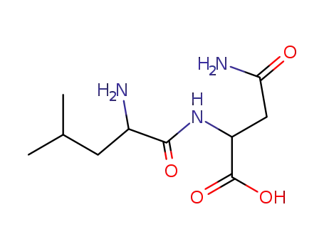 Molecular Structure of 14608-81-2 (H-LEU-ASN-OH)