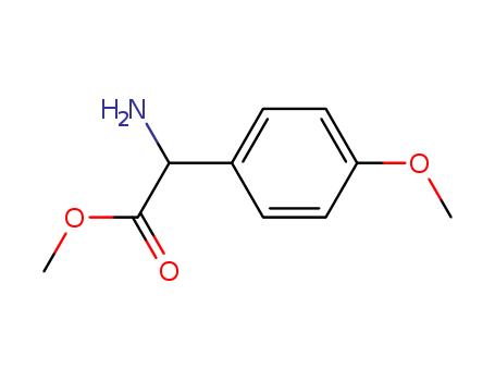 Benzeneacetic acid, a-amino-4-methoxy-, methyl ester