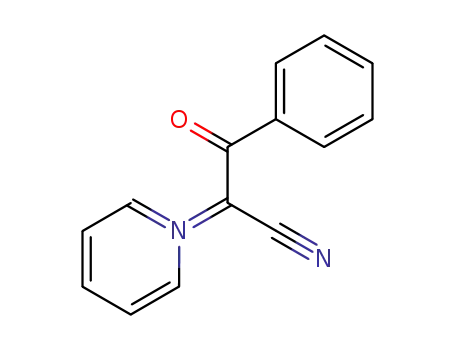 1-(1-cyano-2-oxo-2-phenyl-ethyl)-pyridinium betaine