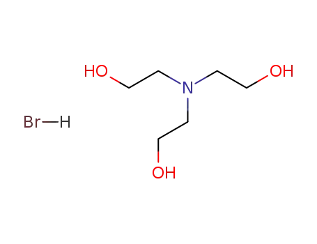 Molecular Structure of 25114-70-9 (TRIETHANOLAMINE HYDROBROMIDE)