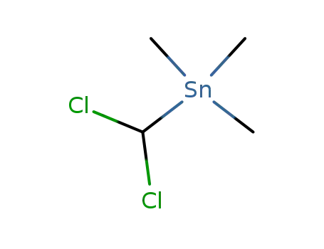 Molecular Structure of 21905-04-4 (dichloromethyl-trimethyl tin)