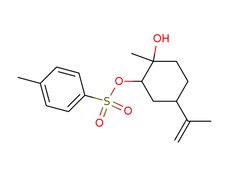 Toluene-4-sulfonic acid 2-hydroxy-5-isopropenyl-2-methyl-cyclohexyl ester