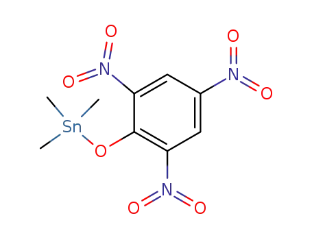 Molecular Structure of 21942-04-1 (trimethyltin picrate)