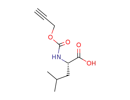 Molecular Structure of 439912-47-7 (Poc-Leu-OH)