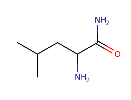Molecular Structure of 13079-20-4 (()-2-amino-4-methylvaleramide)