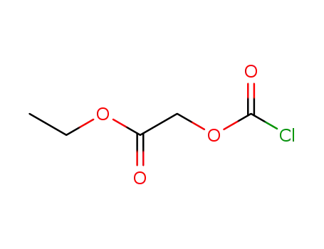Acetic acid, [(chlorocarbonyl)oxy]-, ethyl ester