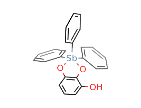 Molecular Structure of 187221-61-0 (triphenylantimony o-hydroxy-o-phenylenediamine)