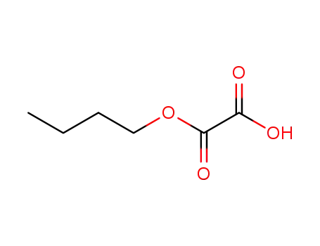 Molecular Structure of 13318-13-3 (Ethanedioic acid, monobutyl ester)