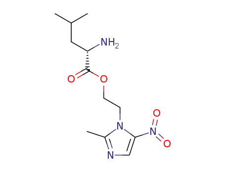 Molecular Structure of 98204-35-4 (leucine ester of metronidaxole)