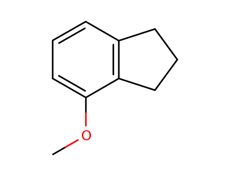 Molecular Structure of 21573-42-2 (4-methoxy-2,3-dihydro-1H-indene)