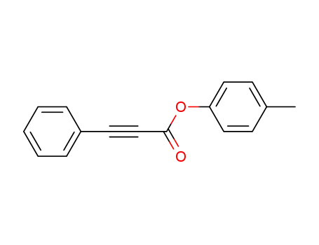 Molecular Structure of 20984-26-3 (4-methylphenyl 3-phenylpropiolate)