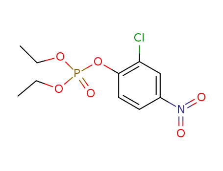 Phosphoric acid, 2-chloro-4-nitrophenyl diethyl ester