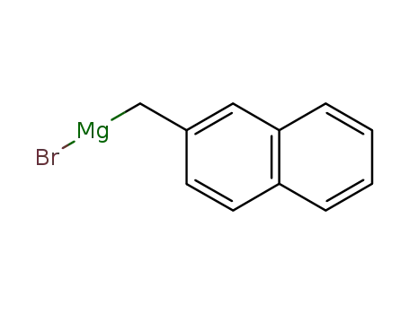 Molecular Structure of 127543-80-0 ((2-Naphthalenylmethyl)magnesium bromide)