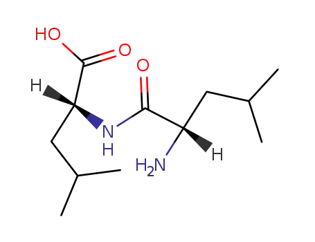Molecular Structure of 17665-02-0 (H-LEU-D-LEU-OH)