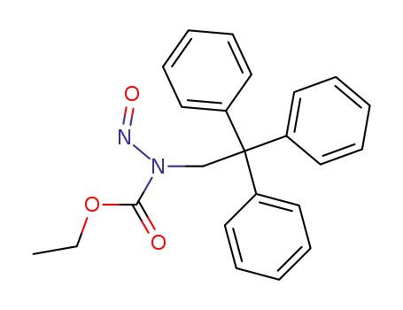 nitroso-(2,2,2-triphenyl-ethyl)-carbamic acid ethyl ester