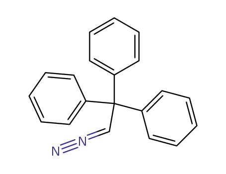 Molecular Structure of 898-46-4 (Benzene, 1,1',1''-(diazoethylidyne)tris-)