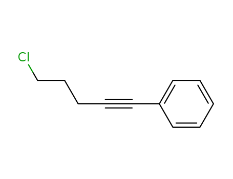 Benzene,(5-chloro-1-pentyn-1-yl)- cas  24463-87-4
