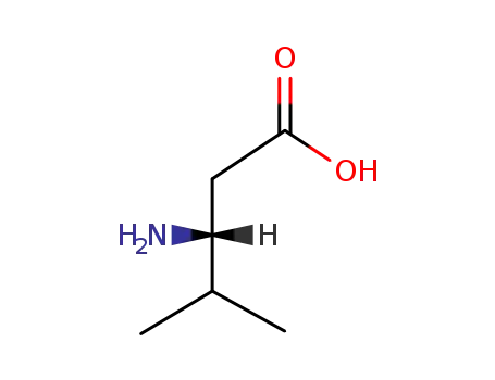 Molecular Structure of 75992-50-6 ((R)-HOMO-BETA-VALINE)