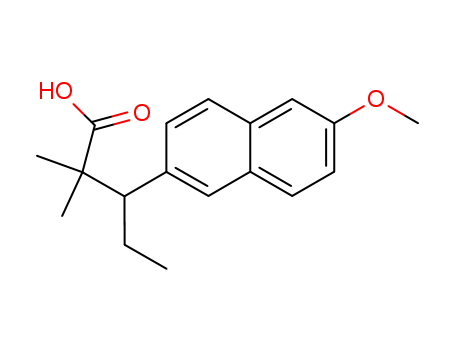 2-Naphthalenepropanoicacid, b-ethyl-6-methoxy-a,a-dimethyl-