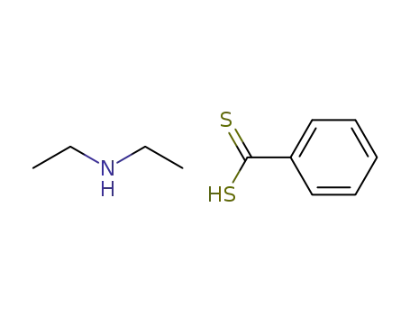 Molecular Structure of 50929-87-8 (diethylammonium dithiobenzoate)