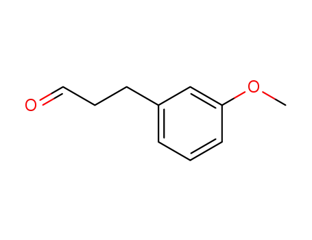 Molecular Structure of 40138-66-7 (3-(3-METHOXY-PHENYL)-PROPIONALDEHYDE)