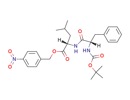 L-Leucine, N-[N-[(1,1-dimethylethoxy)carbonyl]-L-phenylalanyl]-,
(4-nitrophenyl)methyl ester