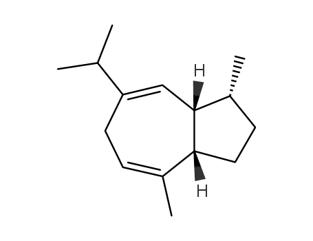 Molecular Structure of 36577-33-0 ((1R,3aS,8aS)-7-isopropyl-1,4-dimethyl-1,2,3,3a,6,8a-hexahydroazulene)