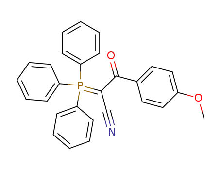 <(4-Methoxy-benzoyl)-cyan-methylen>-triphenylphosphoran