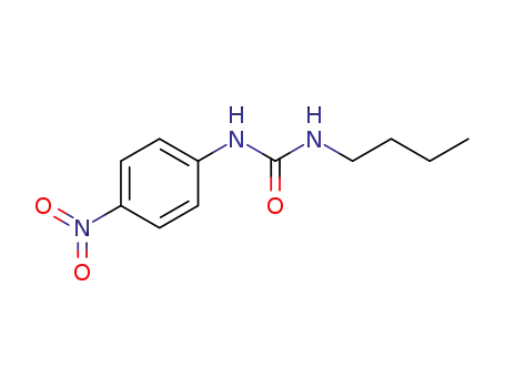 Molecular Structure of 21260-50-4 (N-butyl-N'-(4'-nitrophenyl)urea)