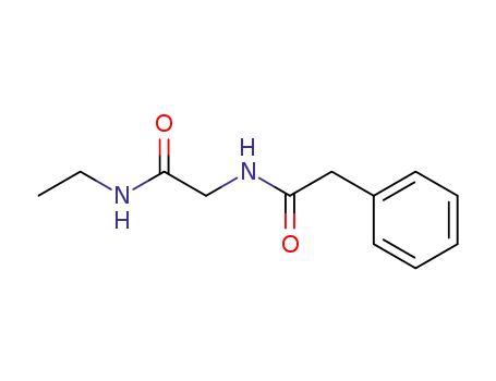 Molecular Structure of 25443-71-4 (<i>N</i>-phenylacetyl-glycine ethylamide)