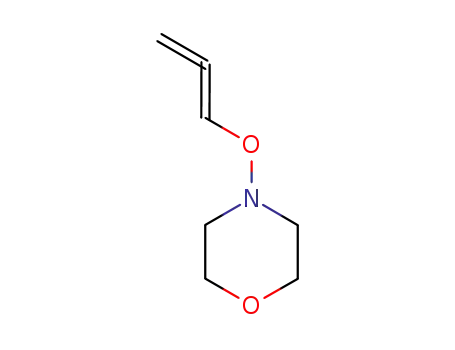 Molecular Structure of 71145-92-1 (N-(propadienyloxy)morpholine)