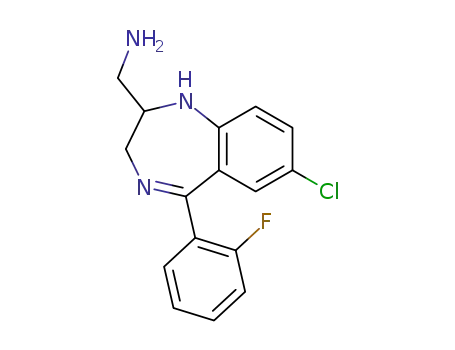 Molecular Structure of 59467-64-0 (Midazolam)