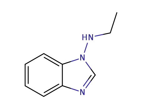 Molecular Structure of 176101-98-7 (1H-Benzimidazol-1-amine,N-ethyl-(9CI))