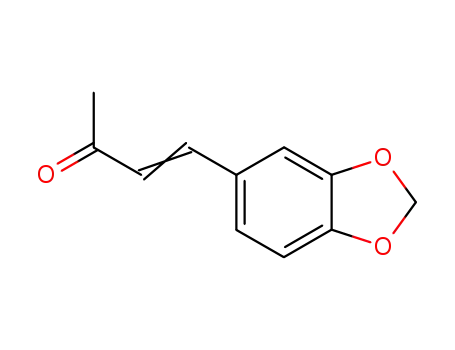 Molecular Structure of 3160-37-0 (3,4-(METHYLENEDIOXY)BENZYLIDENEACETONE)