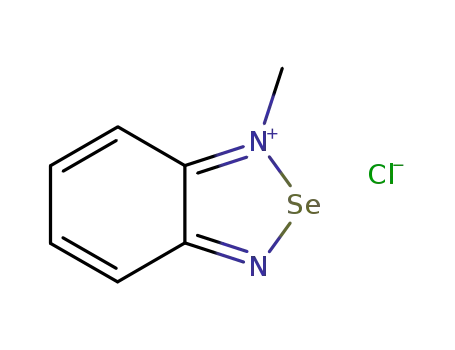 N-methyl-2,1,3-benzoselenodiazolium chloride