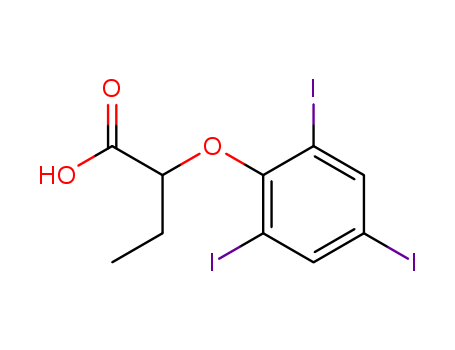 Butanoic acid,2-(2,4,6-triiodophenoxy)-