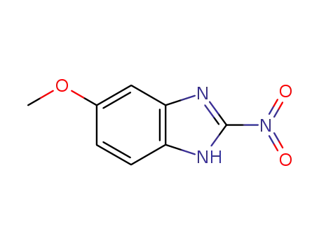 Molecular Structure of 10045-42-8 (Benzimidazole,5-methoxy-2-nitro-(8CI))