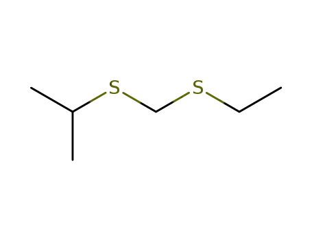 Molecular Structure of 84271-28-3 (Propane, 2-[[(ethylthio)methyl]thio]-)