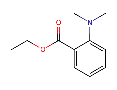 Molecular Structure of 55426-74-9 (Ethyl 2-dimethylaminobenzoate)