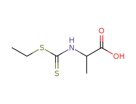 N-[(Ethylsulfanyl)carbonothioyl]alanine