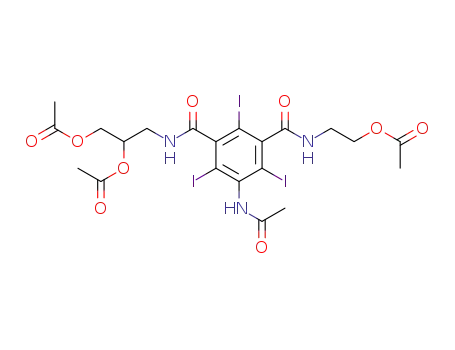 1,3-Benzenedicarboxamide,
5-(acetylamino)-N-[2-(acetyloxy)ethyl]-N'-[2,3-bis(acetyloxy)propyl]-2,4,
6-triiodo-