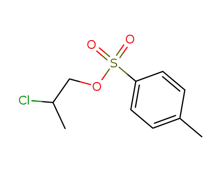 Molecular Structure of 54619-29-3 (2-chloropropyl toluene-4-sulphonate)