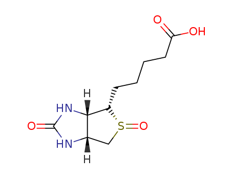 [3aS,4S,6aR,(+)]-Hexahydro-2-oxo-1H-thieno[3,4-d]imidazole-4-pentanoic acid 5-oxide