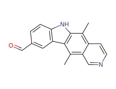 5,11-dimethyl-6H-pyrido[4,3-b]carbazole-9-carbaldehyde