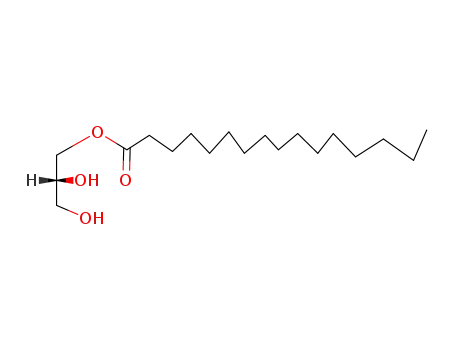 Molecular Structure of 19670-51-0 (MONOPALMITIN)