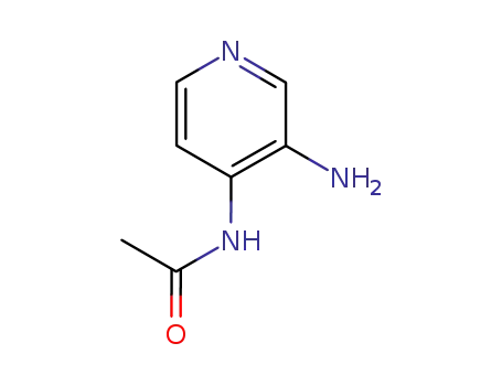 Molecular Structure of 145255-15-8 (4-ACETAMIDO-3-AMINOPYRIDINE)