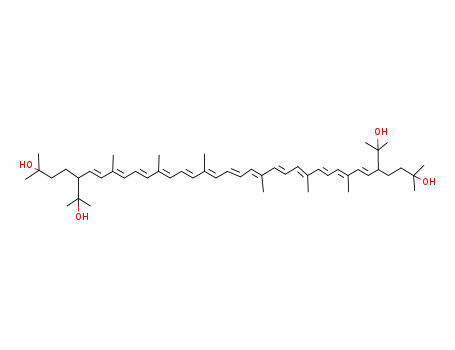 Molecular Structure of 32719-43-0 (bacterioruberin)