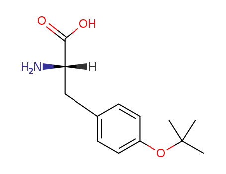 Molecular Structure of 18822-59-8 (O-tert-Butyl-L-tyrosine)