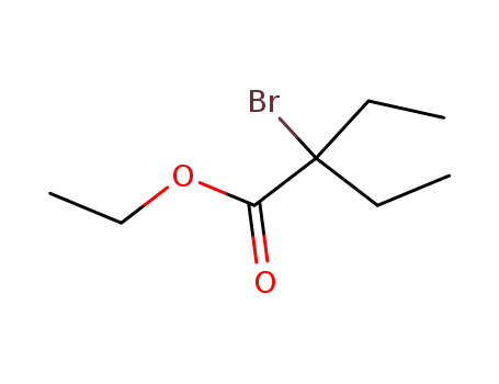 Molecular Structure of 6937-28-6 (ethylalpha-bromodiethylacetate)